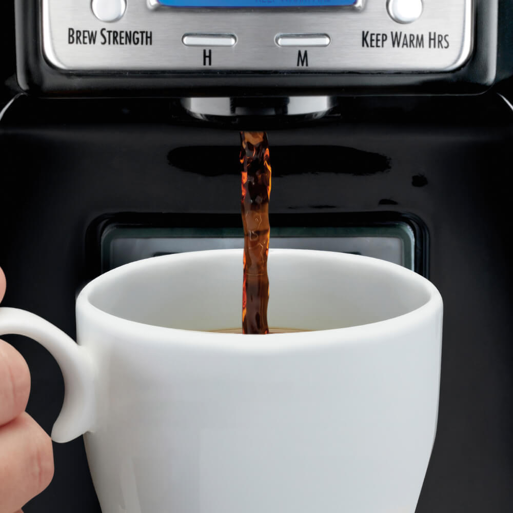 12 Cup Programmable Drip Coffee Maker with Dispenser and Brew Options