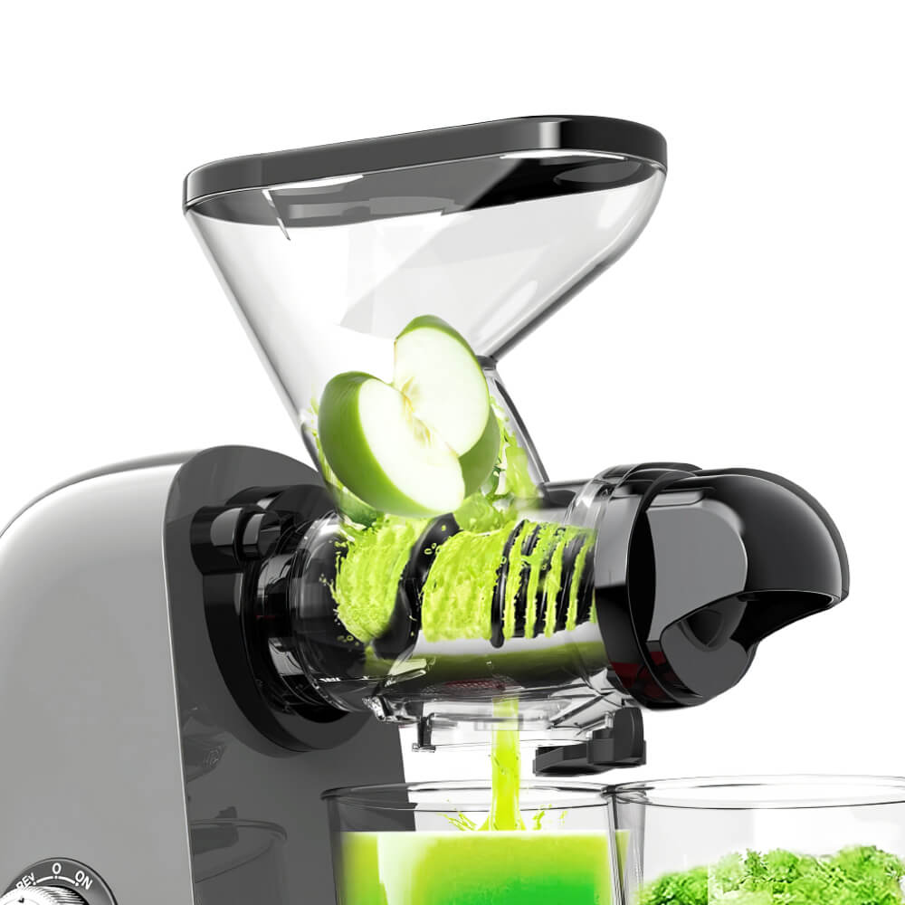 Cold Press Juicer with Dual Feed Chute and Smart Juice Cap 150W