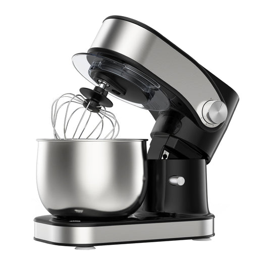 3.2Qt Stand Mixer 6 Speeds with Stainless Steel Bowl Beaters and Dough Hook