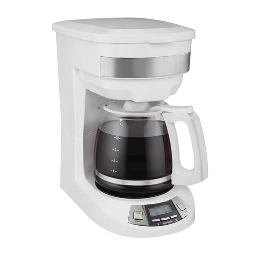12 Cup Programmable Coffee Maker with Brew Strength and Auto Pause