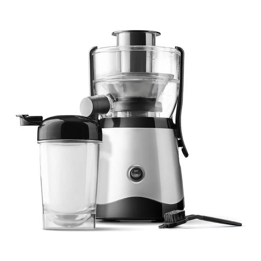 400W Compact Juicer with 16oz Travel Cup Dishwasher Safe Easy Clean